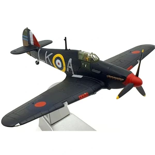 Corgi AA27608 1:72 Hawker Hurricane Mk.I, Sqn Ldr. Ian Richard 'Widge' Gleed - Miniature Marvels: Airplane Models & Painted Dice* Airplane Model