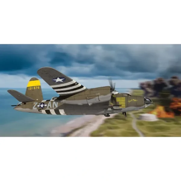 Corgi AA29501 1:72 Martin B-26B Marauder, 41-31576 'Dinah Might', Mjr David Dewhurst - Miniature Marvels: Airplane Models & Painted Dice* Airplane Model