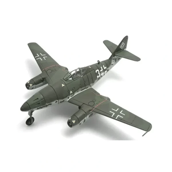 Corgi AA35701 1:72 Me 262A Luftwaffe JV 44, "White 3" , Adolf Galland - Miniature Marvels: Airplane Models & Painted Dice* Airplane Model