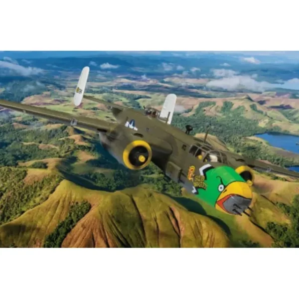 Corgi AA35315 1:72 North American B-25D Mitchell, 'Red Wrath - Miniature Marvels: Airplane Models & Painted Dice* Airplane Model