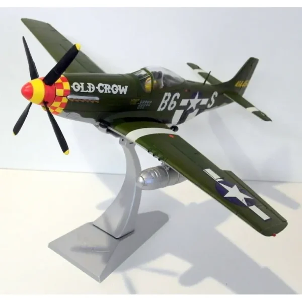 Corgi AA34402 1:32 P-51D Mustang Bud Anderson Old Crow - Miniature Marvels: Airplane Models & Painted Dice* Airplane Model