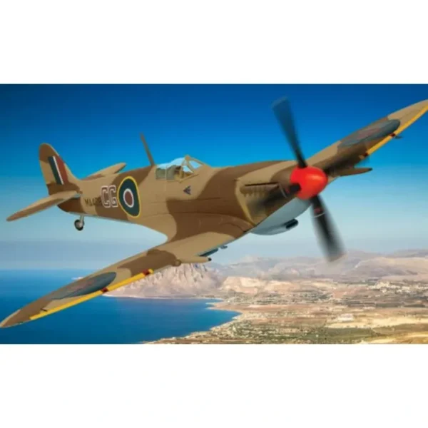 Corgi AA29102 1:72 Spitfire MKIXc, GC Colin Gray "Operation Husky" - Miniature Marvels: Airplane Models & Painted Dice* Airplane Model