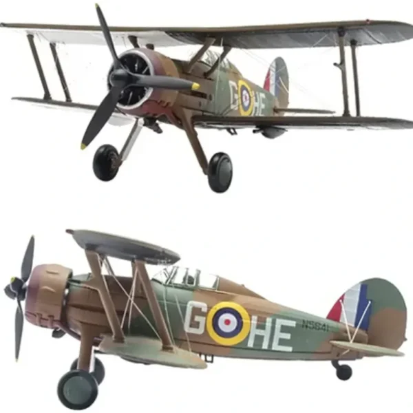Corgi AA36201 Gloster Gladiator Mk II RAF No.263 Sqn - Miniature Marvels: Airplane Models & Painted Dice* Airplane Model