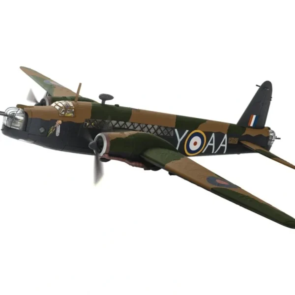Corgi AA34811 Vickers Wellington Mk I RAF No.75 Sqn, R1162 Y for Yorker, RAF Fetwell, England, 1941 - Miniature Marvels: Airplane Models & Painted Dice* Airplane Model