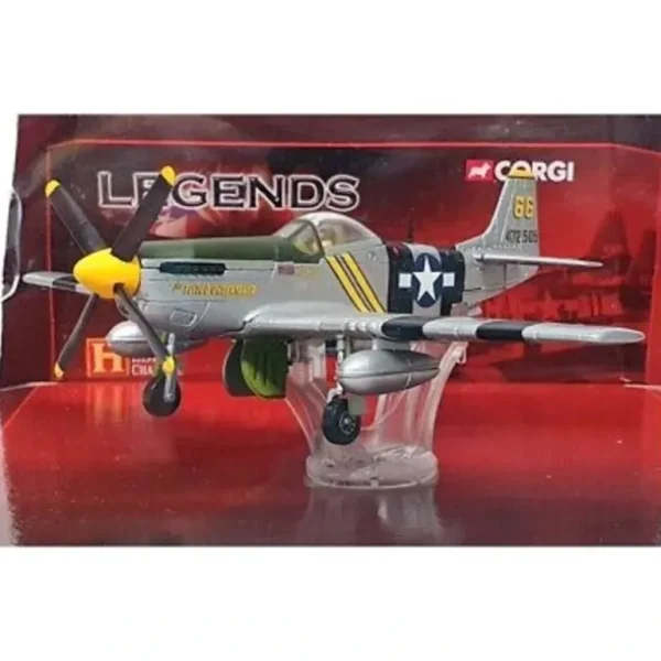 Corgi HC32216 1:72 P-51D Mustang USAAF 82nd TRS, #44-72505 "The Flying Undertaker" , William Shomo - Miniature Marvels: Airplane Models & Painted Dice* Airplane Model
