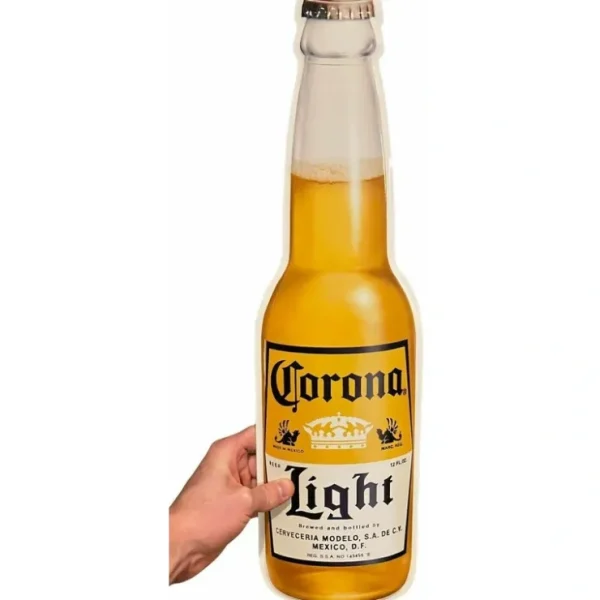 Discount Corona Light Metal Tin Beer Bottle Bar Pub Sign 22 X 6 Garage Mancave Room - Miniature Marvels: Airplane Models & Painted Dice Egpull