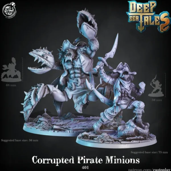 Best Sale Corrupted Pirate Minions - Miniature Marvels: Airplane Models & Painted Dice Miniature