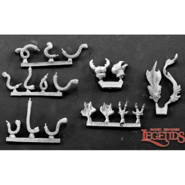 New Creature Components Ii: Dark Heaven Legends RPR 03440 - Miniature Marvels: Airplane Models & Painted Dice Miniature