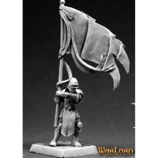 Sale Crusader Standard Bearer: Warlord RPR 14523 - Miniature Marvels: Airplane Models & Painted Dice Miniature