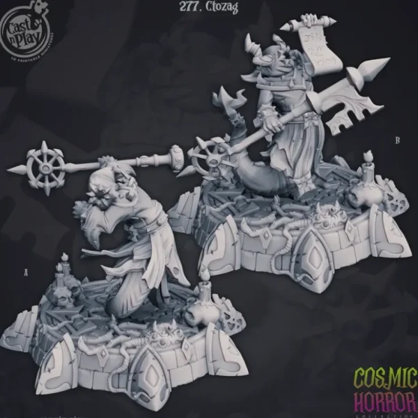 Online Ctozag Cultist - Miniature Marvels: Airplane Models & Painted Dice Miniature