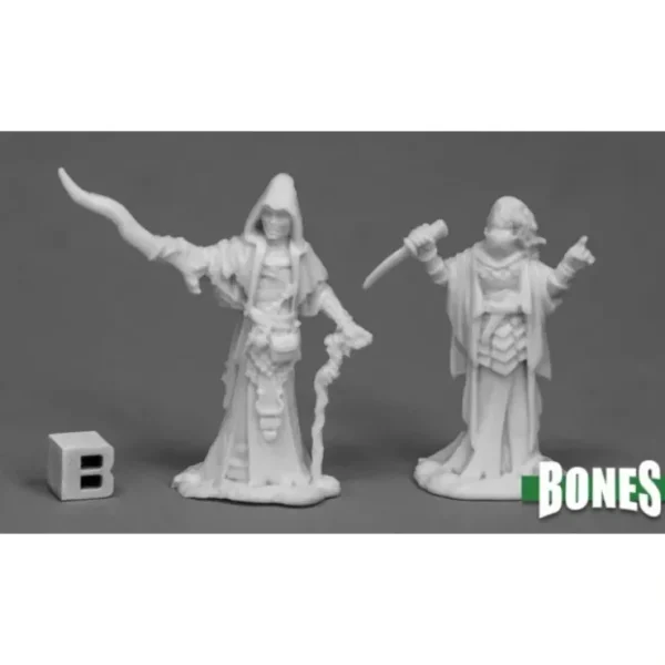 Outlet Cultist Priests (2): Bones RPR 77518 - Miniature Marvels: Airplane Models & Painted Dice Miniature