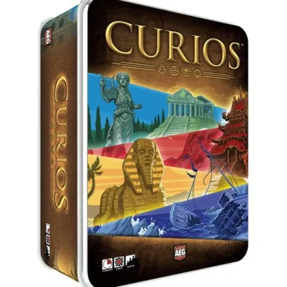Store Curios AEG 7058 - Miniature Marvels: Airplane Models & Painted Dice Board Game