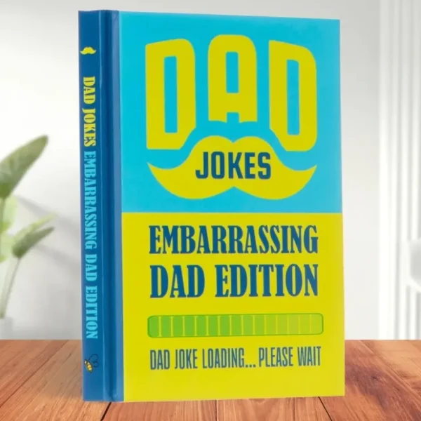 Best Sale Dad Jokes - Embarrassing Edition Hardcover Book - Hysterical Father's Gag Gift - Miniature Marvels: Airplane Models & Painted Dice Egpull