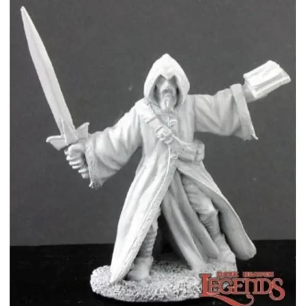 New Daegal, the Wizard: Dark Heaven Legends RPR 02936 - Miniature Marvels: Airplane Models & Painted Dice Miniature