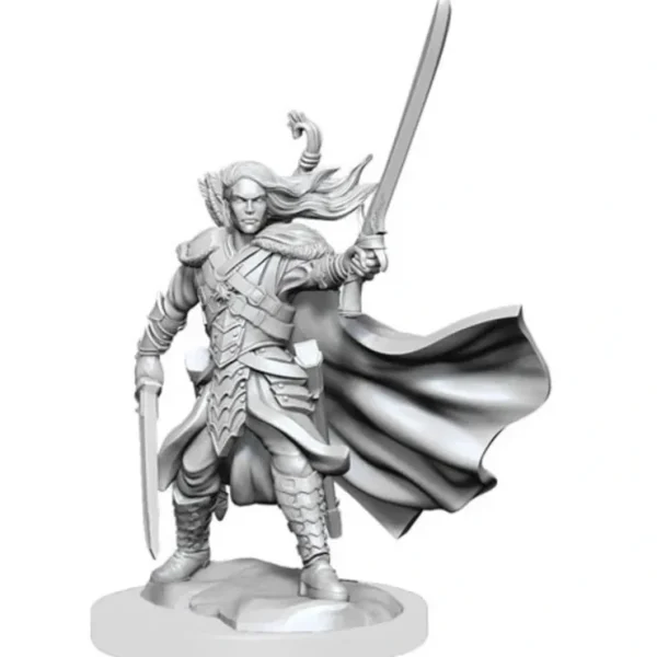 Fashion D&D Frameworks: W01 - Elf Ranger Male WZK 75009 - Miniature Marvels: Airplane Models & Painted Dice Miniature