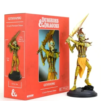 Flash Sale D&D Githyanki Premium Statue: D&D Icons of the Realms WZK 96058 - Miniature Marvels: Airplane Models & Painted Dice Miniature