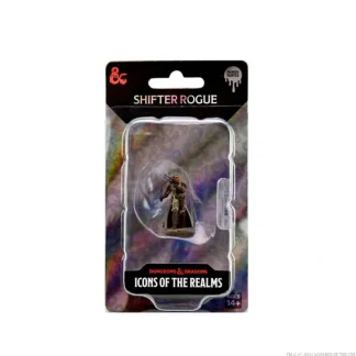 Cheap D&D Icons of the Realms - Premium Figures: Female Shifter Rogue WZK 93055 - Miniature Marvels: Airplane Models & Painted Dice Miniature