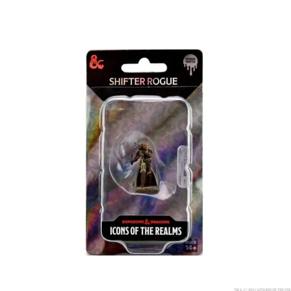 Cheap D&D Icons of the Realms - Premium Figures: Female Shifter Rogue WZK 93055 - Miniature Marvels: Airplane Models & Painted Dice Miniature