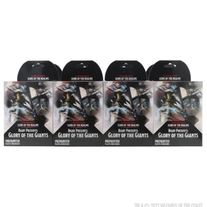Cheap D&D Icons of the Realms: Bigby Presents Glory of the Giants - 8ct Booster Brick (Set 27) WZK 96261 - Miniature Marvels: Airplane Models & Painted Dice Miniature