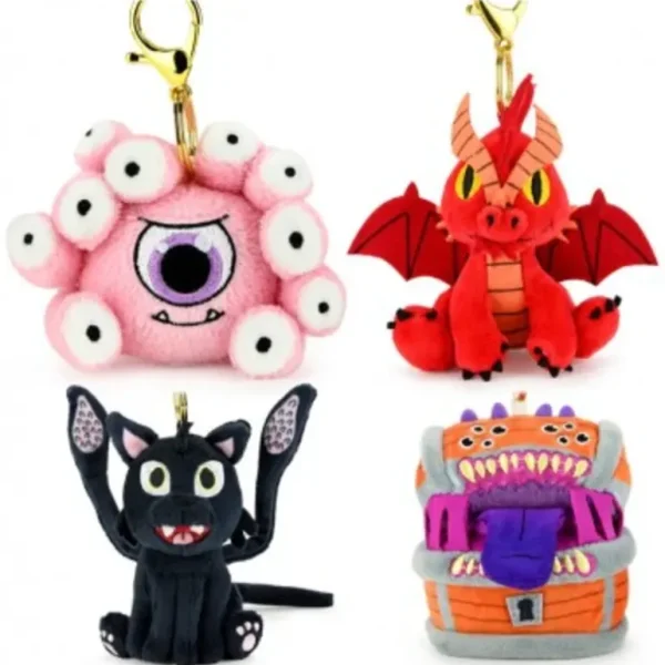 D&D: Plush Charms W1 3" - Miniature Marvels: Airplane Models & Painted Dice* Shop All