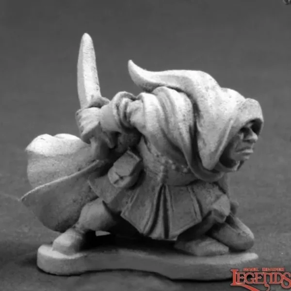 Cheap Dar Dimplefoot, Halfling Thief: Dark Heaven Legends RPR 03584 - Miniature Marvels: Airplane Models & Painted Dice Miniature