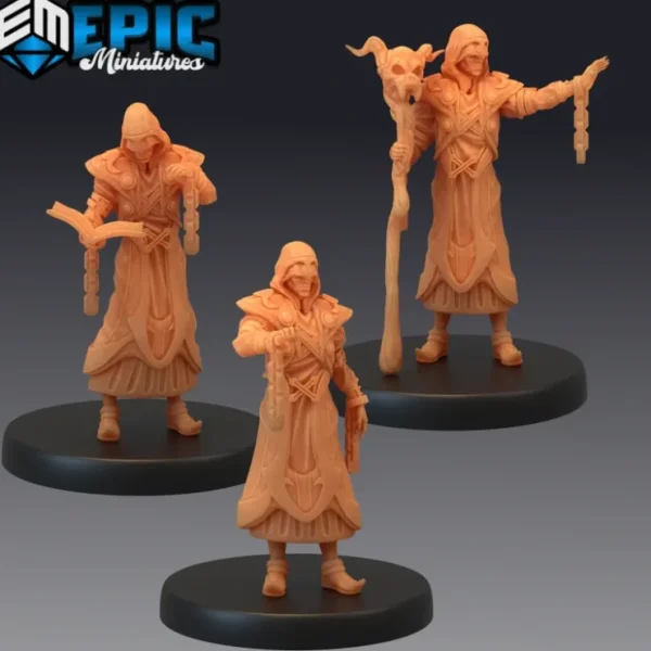 Cheap Dark Cultist - Miniature Marvels: Airplane Models & Painted Dice Miniature