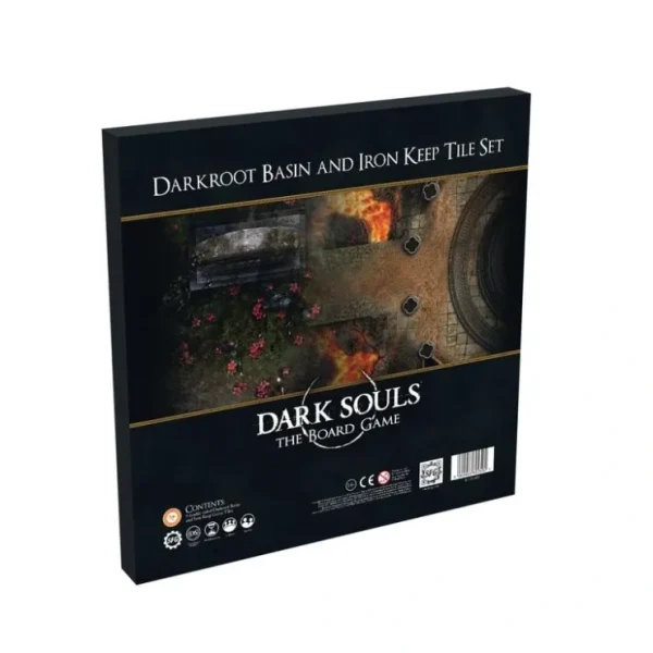 Sale Dark Souls: TBG - Darkroot Basin and Iron Keep Tile Set SFL DS-014 - Miniature Marvels: Airplane Models & Painted Dice Board Game