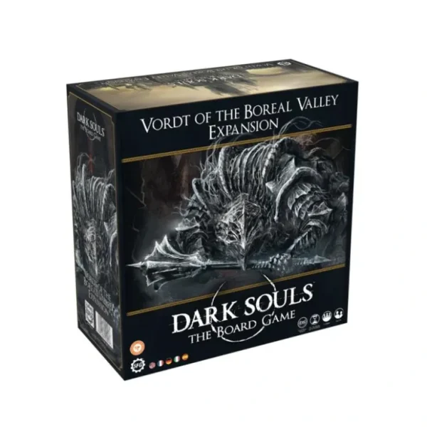 Flash Sale Dark Souls: TBG - Vordt of the Boreal Valley Expansion SFL DS-012 - Miniature Marvels: Airplane Models & Painted Dice Board Game