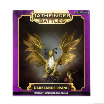 Fashion Darklands Rising: Premium Set - Mengkare, Great Wyrm: Pathfinder Battles WZK 97511 - Miniature Marvels: Airplane Models & Painted Dice Miniature