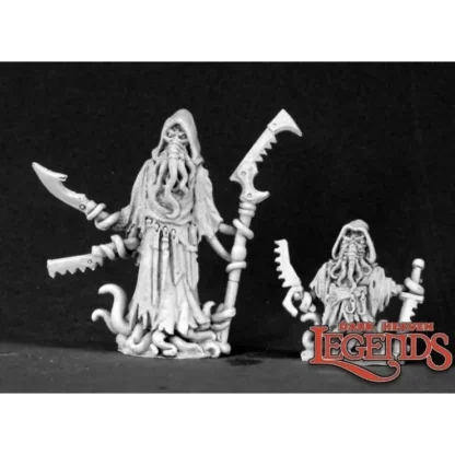 Outlet Darkspawn Cultist and Minion: Dark Heaven Legends RPR 03438 - Miniature Marvels: Airplane Models & Painted Dice Miniature