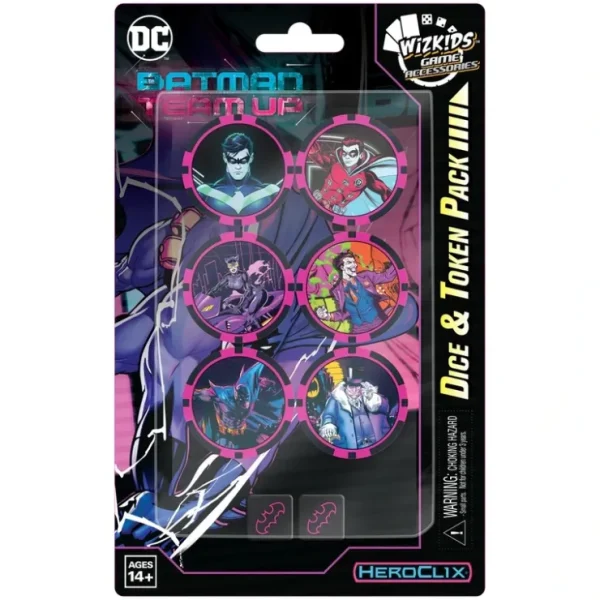 Sale DC Comics HeroClix: Batman Team-Up Dice & Token Pack WZK 84018 - Miniature Marvels: Airplane Models & Painted Dice Miniature