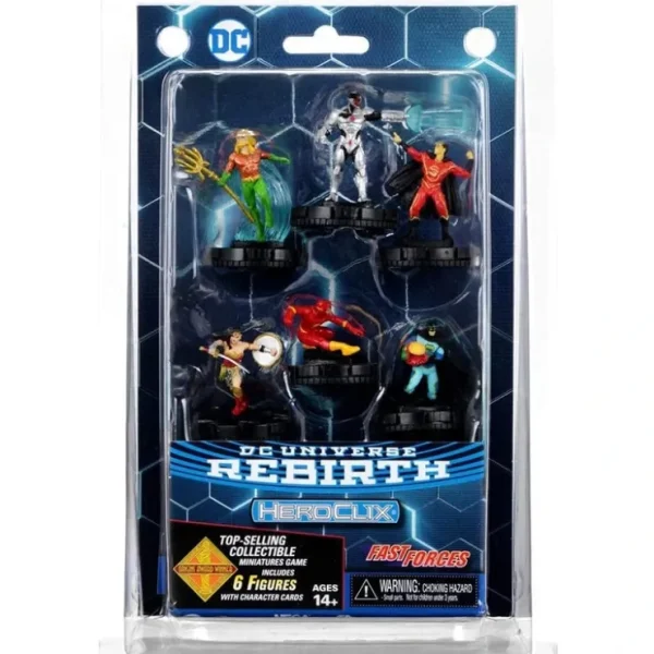 Clearance DC Universe Rebirth - Fast Forces: DC Comics HeroClix WZK 73471 - Miniature Marvels: Airplane Models & Painted Dice Miniature