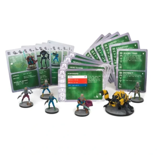 Deadzone: Mars Attacks - Martian Card Deck MGE MGDZM16-1 - Miniature Marvels: Airplane Models & Painted Dice* Shop All
