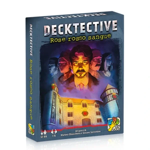 Clearance Decktective - Bloody Red Roses: dV Giochi DVG 5715 - Miniature Marvels: Airplane Models & Painted Dice Board Game