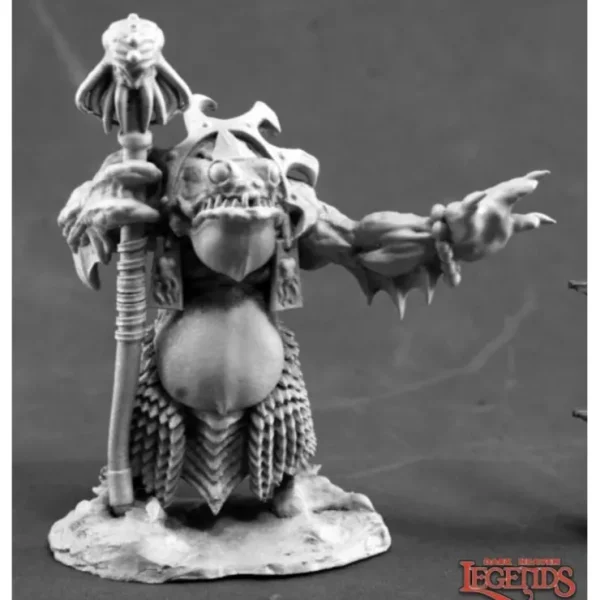 New Deep One High Priest: Dark Heaven Legends RPR 03809 - Miniature Marvels: Airplane Models & Painted Dice Miniature