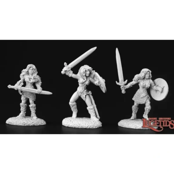 Cheap DHL Classics - Female Barbarians: Dark Heaven Legends RPR 03448 - Miniature Marvels: Airplane Models & Painted Dice Miniature