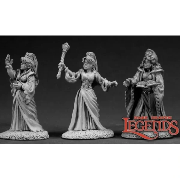 Store DHL Classics - Female Wizards: Dark Heaven Legends RPR 03343 - Miniature Marvels: Airplane Models & Painted Dice Miniature