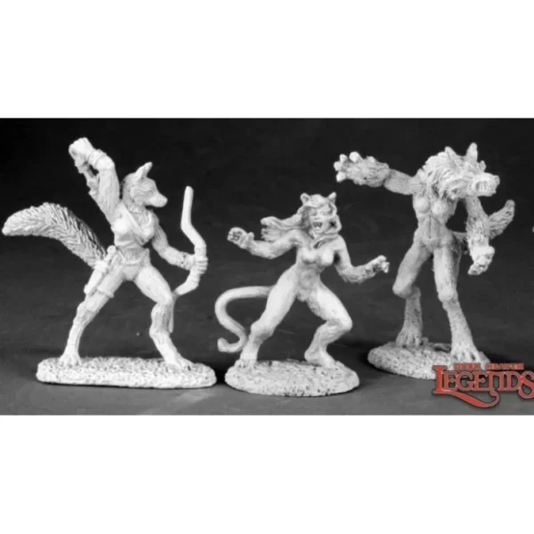 Outlet DHL Classics - Lady Lycanthropes: Dark Heaven Legends RPR 03495 - Miniature Marvels: Airplane Models & Painted Dice Miniature