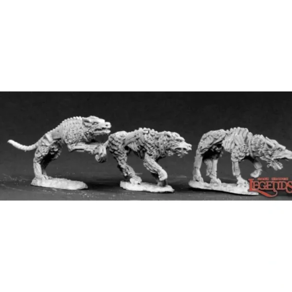 Shop DHL Classics: Undead Hounds: Dark Heaven Legends RPR 03432 - Miniature Marvels: Airplane Models & Painted Dice Miniature