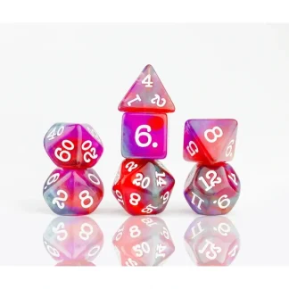 Online Dice Set: Dragonfruit SDZ 0015-05 - Miniature Marvels: Airplane Models & Painted Dice Dice