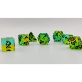 Clearance Dice Set: Mojito SDZ 0005-07 - Miniature Marvels: Airplane Models & Painted Dice Dice