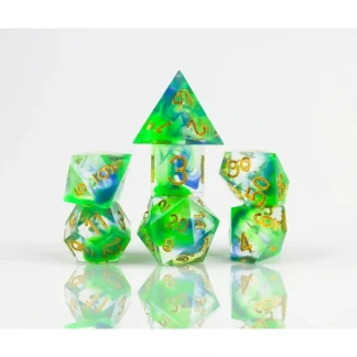 Cheap Dice Set: Sharp Cyprus SDZ 0014-01 - Miniature Marvels: Airplane Models & Painted Dice Dice