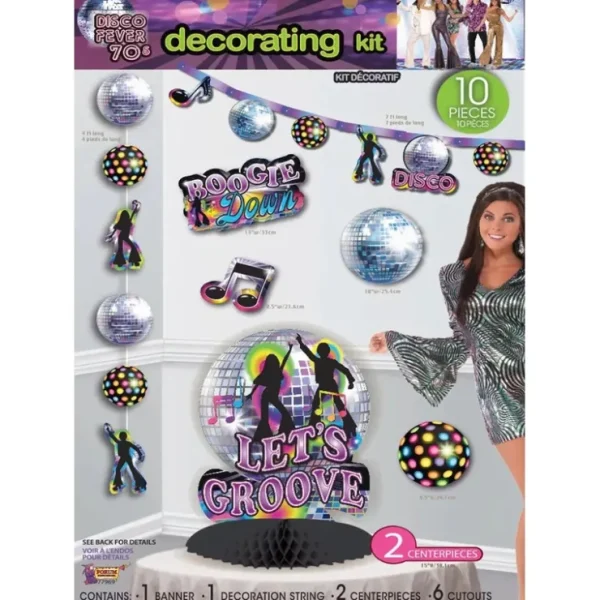 Cheap Disco Dance Fever 70's Party Cutouts Decorations - Groovy 12-Piece Sign Set - Miniature Marvels: Airplane Models & Painted Dice Egpull