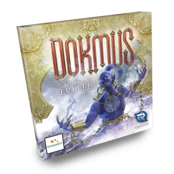 Hot Dokmus: Return of Erefel Expansion RGS 00803 - Miniature Marvels: Airplane Models & Painted Dice Board Game