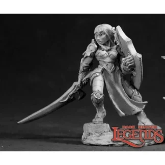 Store Dorva, Female Dark Elf: Dark Heaven Legends RPR 03004 - Miniature Marvels: Airplane Models & Painted Dice Miniature