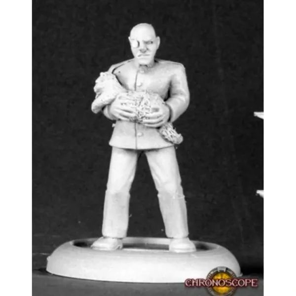 Clearance Dr. Unsinn, Evil Mastermind: Chronoscope Bones RPR 50093 - Miniature Marvels: Airplane Models & Painted Dice Miniature