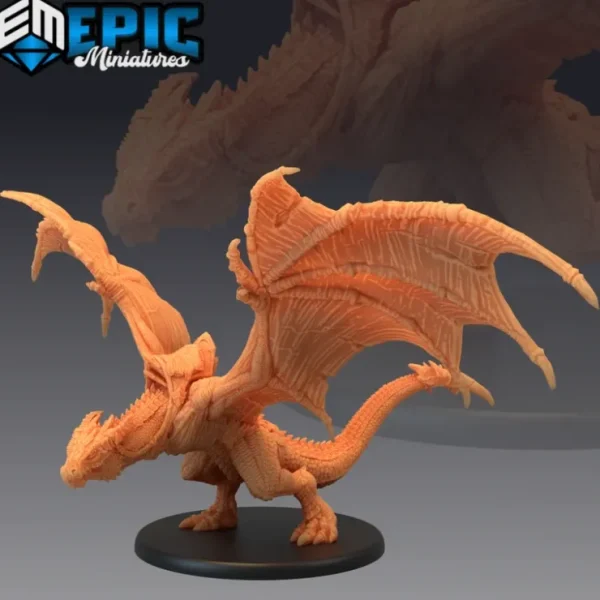 Cheap Draconic Wyvern Mount - Miniature Marvels: Airplane Models & Painted Dice Miniature