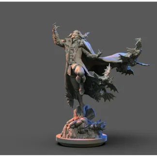 Fashion Dracula - Miniature Marvels: Airplane Models & Painted Dice Miniature