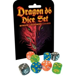 Cheap Dragon D6 Dice Set SJG 5957 - Miniature Marvels: Airplane Models & Painted Dice Dice
