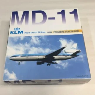 Dragon Models 55296 1:400 KLM MD-11 - Miniature Marvels: Airplane Models & Painted Dice* Airplane Model